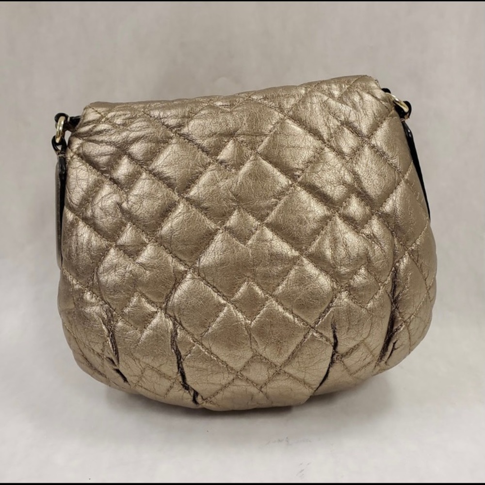Marc By Marc Jacobs Workwear Quilted Metallic Crossbody - Picture 4 of 12